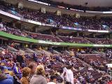 The Stands Filling