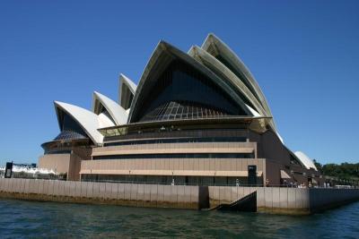 the Sydney Opera House seen from the Sydney Ferry to the Taronga Zoo
