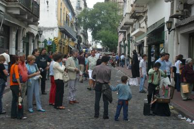 San Telmo street festival