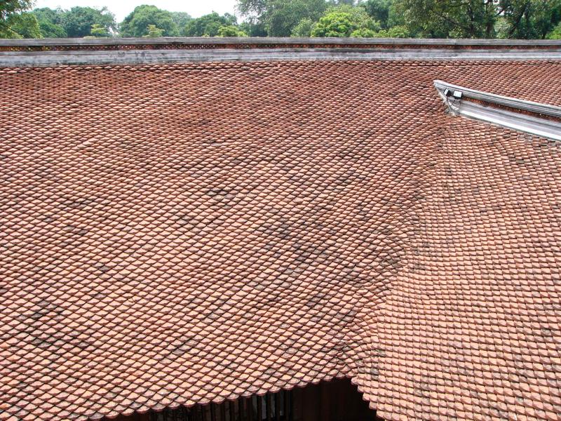 Tiled roof