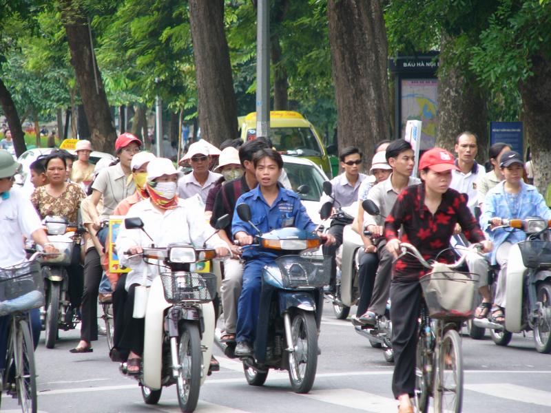 More busy streets