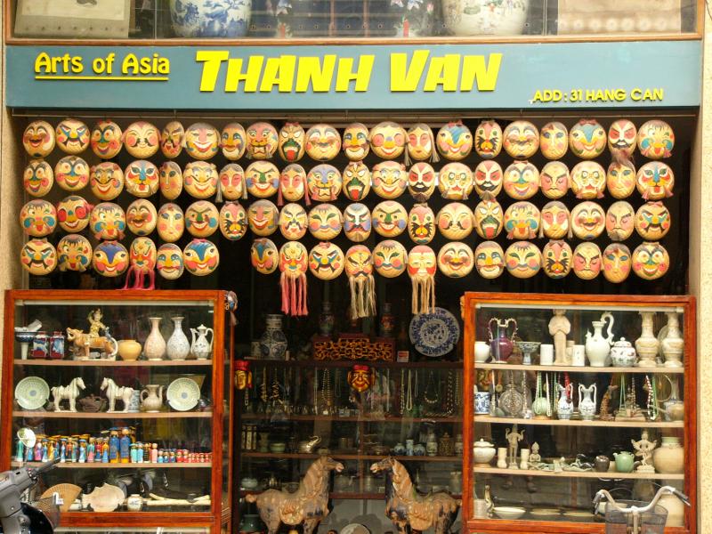 Shops in the Old Quarter