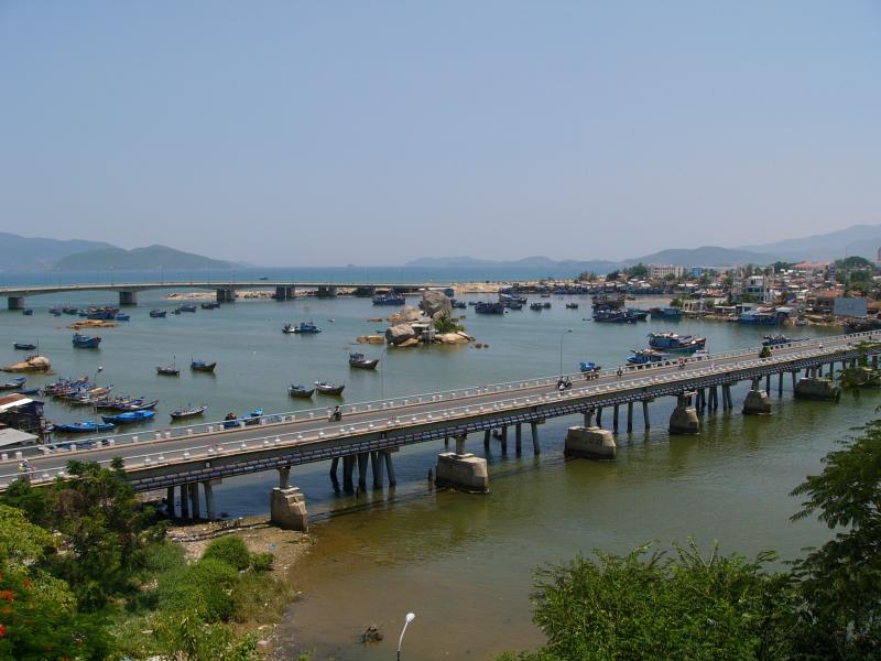 View over the Cai River