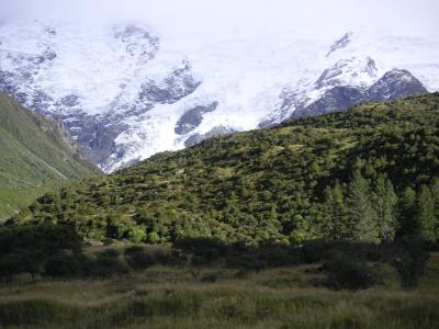 Hanging glaciers