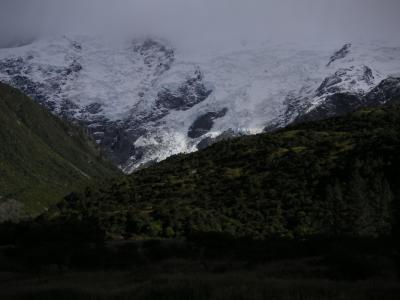 Hanging glaciers