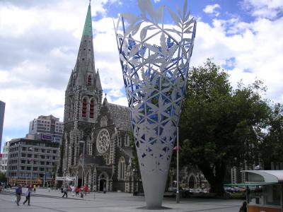 Cathedral & sculpture