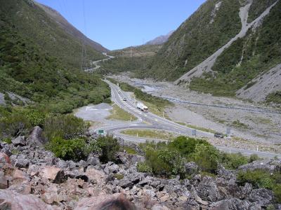 Up the valley towards Arthur's Pass