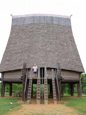 Communal house of the Bahnar people