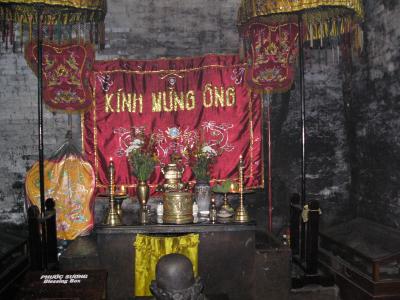 Altar inside one of the towers