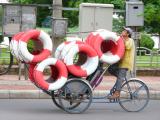 The streets of Hue - cyclo