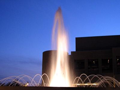 Fountain at UT Tyler
