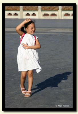 Pose at the Forbidden City