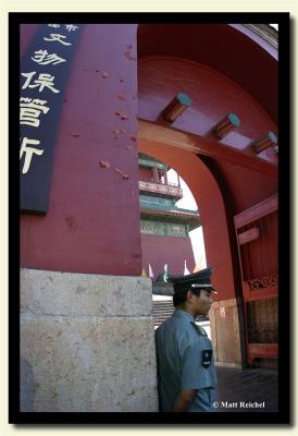 Guard at the Bell Tower
