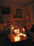 Reading by Candle Light by Dana Nau