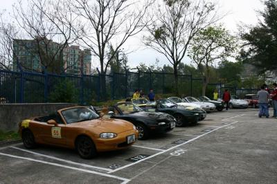Charity Parade with MX5 Club