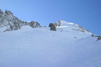 some hill down grand montets