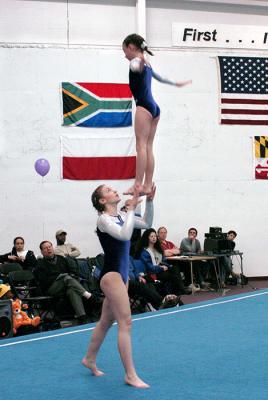 Sam & Lisa at competition