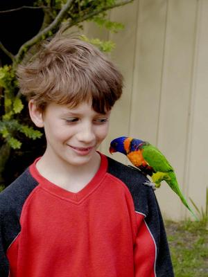 Ben and Parrot