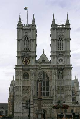 Westminster Abbey, front view