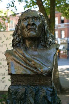 Bust of Chief Seattle