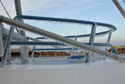 Boat in Hvalpsund harbour