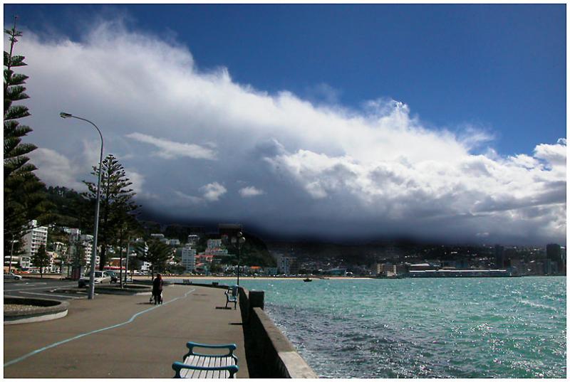 7 March 04 - Approaching Storm from the South