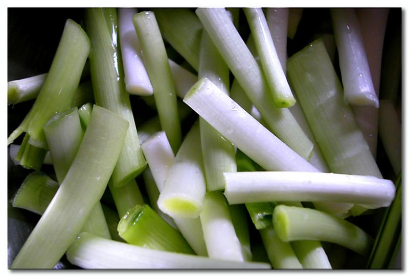 11 March 04 - Baby Leeks