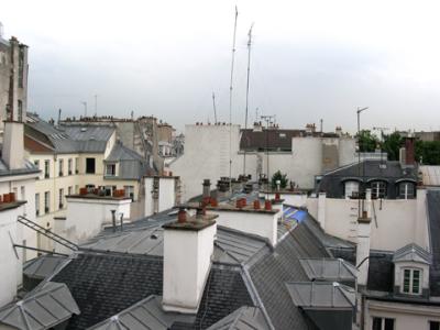 June 2003 - Toits vus de la rue Bonaparte75006