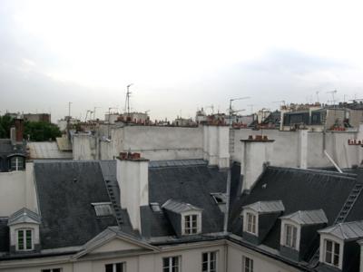 June 2003 - Toits vus de la rue Bonaparte75006