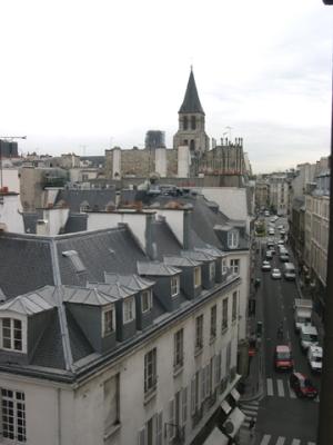 June 2003 - Toits vus de la rue Bonaparte 75006