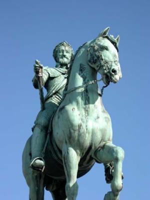 June 2003 - Henri IV's statue