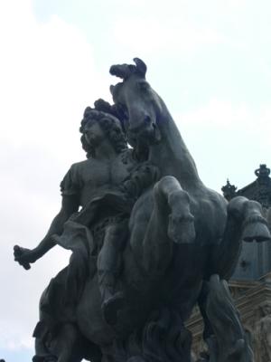 August 2003 - Louis XIV 's Statue by Bernin 75001