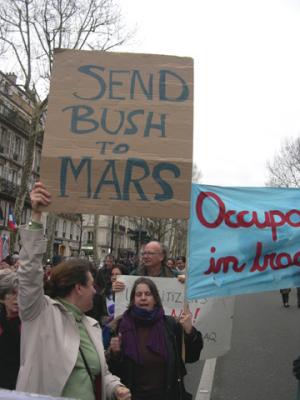 March 2004 - March against war in Iraq
