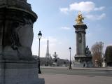 March 2003 - Alexandre III Bridge and Eiffel Tower  75008