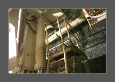Part of the TBM (Drilling machine)