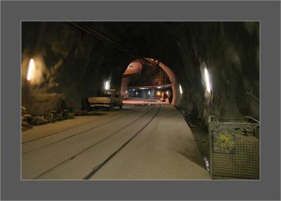 The tunnel.