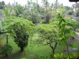 balcony view (birds eye view), looking straight ahead