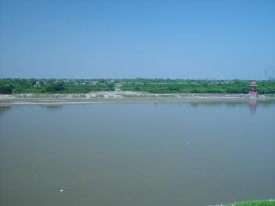 Planned Site of Shah Jahan's Black Taj Opposite White Taj