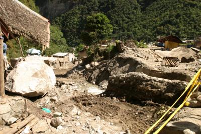 Aguas Calientas - Days After Deadly Mudslides