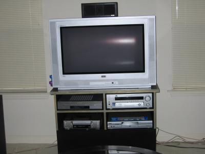 HDTV entertainment center