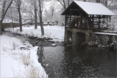 Winter Watermill Framed.jpg