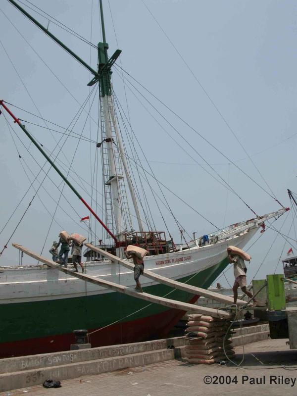 Perahu - traditional inter-island trading vessel