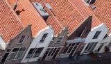 Row of old houses in Zierikzee