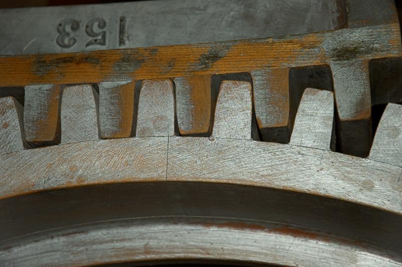 Gears at Bale grist mill