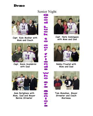 2003/2004 NHS Hockey Yearbook