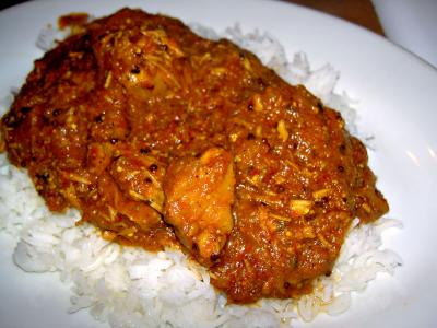 pork vindaloo over basmati rice 2