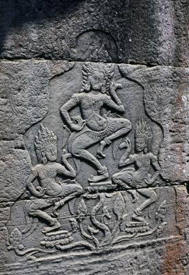 Carvings Of The Frolicking Nymphs
