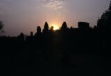 Sunset in the Angkor Kingdom, near Siem Reap