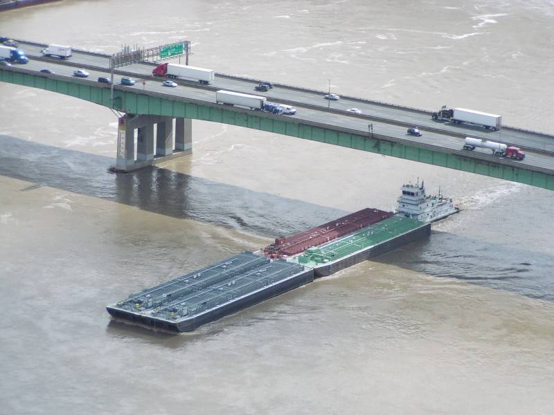 River barge