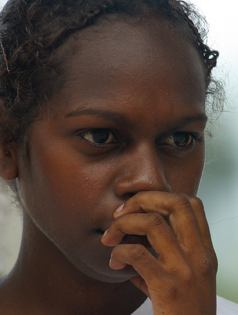 Pensive girl